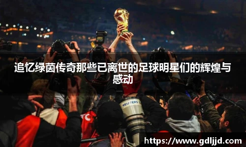 追忆绿茵传奇那些已离世的足球明星们的辉煌与感动